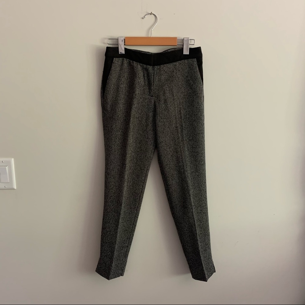 H&M Tweed Cigarette Pants
